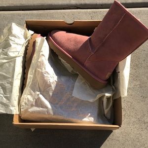 Authentic Short Classic Pink Dawn Uggs